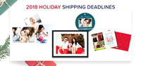 2018 Holiday Shipping Deadlines